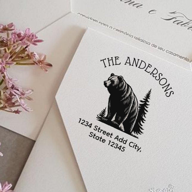  Bear return address stamp (Creator Uploaded)