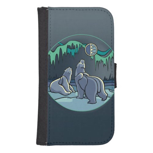 Bear Samsung Wallet Tribal Bear iPhone Wallets