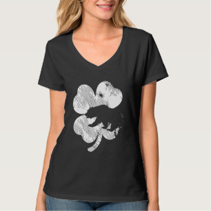 Bear Shamrock St Patrick's Day Irish Clover Saint  T-Shirt