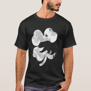 Bear Shamrock St Patrick's Day Irish Clover Saint  T-Shirt