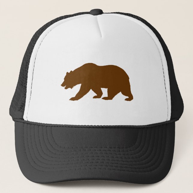Bear Shape Trucker Hat (Front)