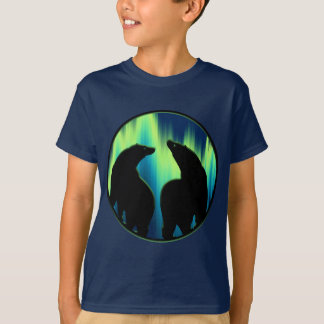 Bear Shirt Northern Lights Organic Kid's T-shirt