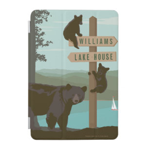 Bear Sign Post iPad Mini Cover