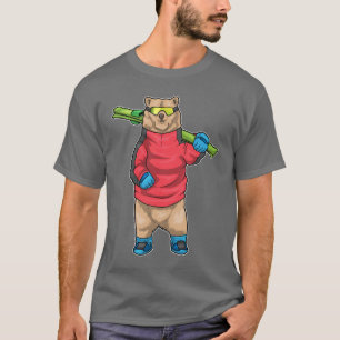 Bear Skier Ski goggles Ski T-Shirt