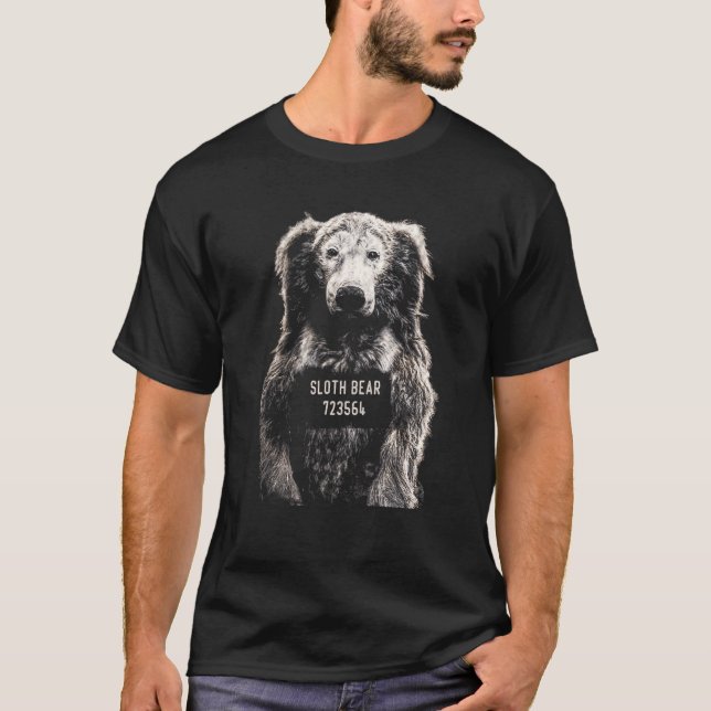 Bear Sloth Bear Bear T-Shirt (Front)