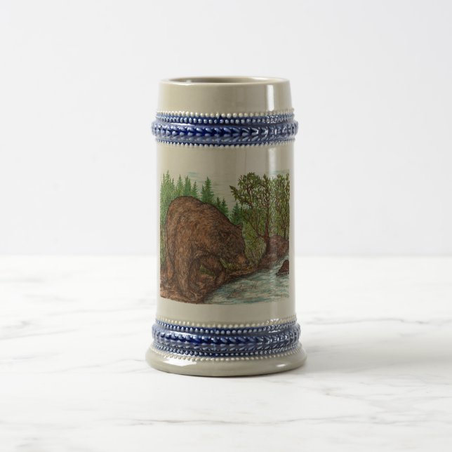 "bear stein" beer stein (Center)