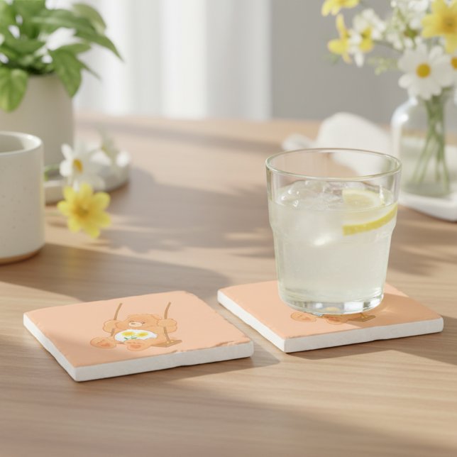 Bear Stone Coaster (Creator Uploaded)