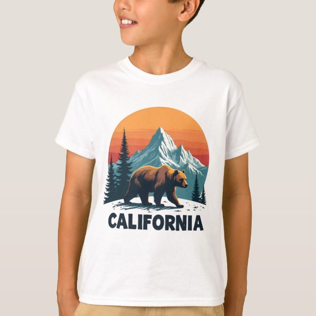 Bear Sunset T-Shirt (Front)