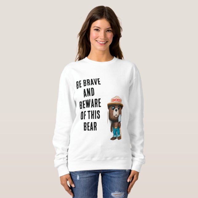 bear sweatshirt (Front Full)