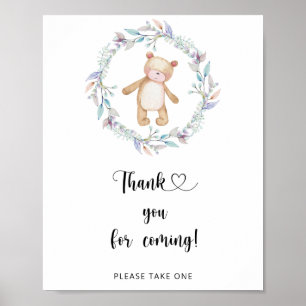 Bear \ Thank you for coming Poster