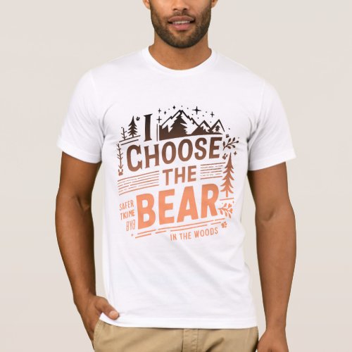 Bear the bear ultimate wigan in the Woods  T_Shirt