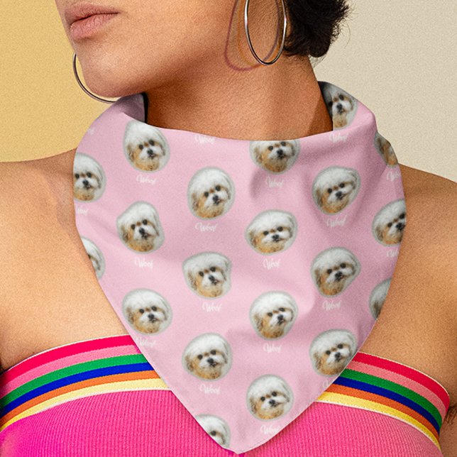 Bear The Malshi Pink Bandana (Creator Uploaded)