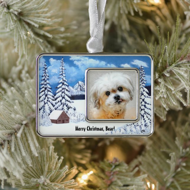 Bear the Malshi Winter WonderOrnament Christmas Ornament (Tree)