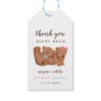 Bear Theme Gender Reveal Party Favor Gift Tags