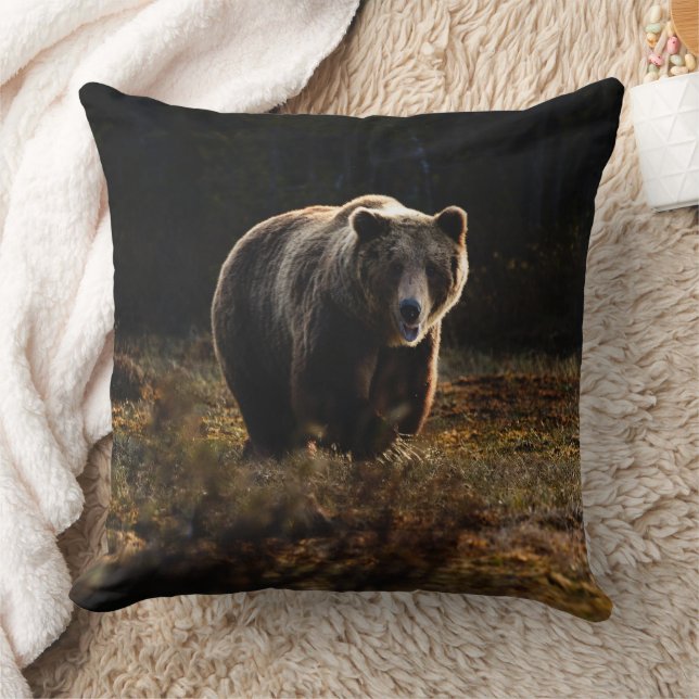 Bear Throw Pillow (Blanket)