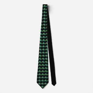Bear Ties Native Art Aurora Tie Bear Necktie