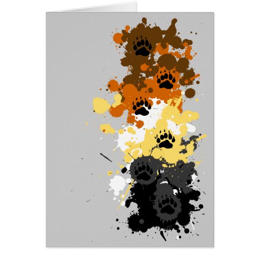 bear tracks cards (Front)