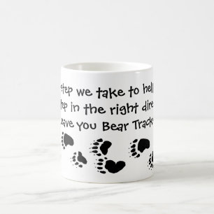 BEAR TRACKS - STEPS COFFEE MUG