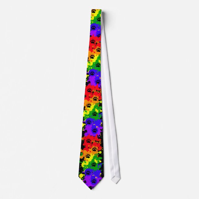 bear tracks tie (Front)