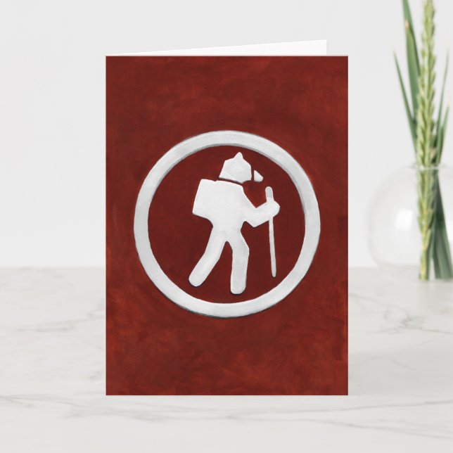 Bear Trail Marker Card (Front)