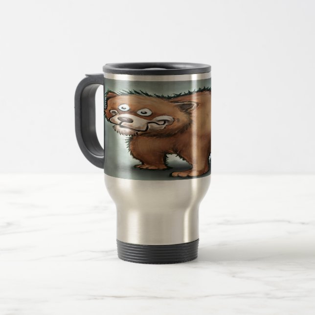 Bear Travel Mug (Front Left)