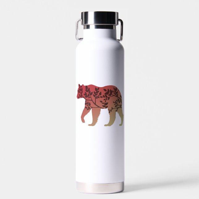 Bear Tree Water Bottle (Front)