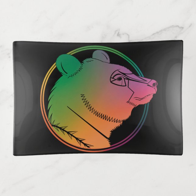 Bear Trinket Tray (Front)