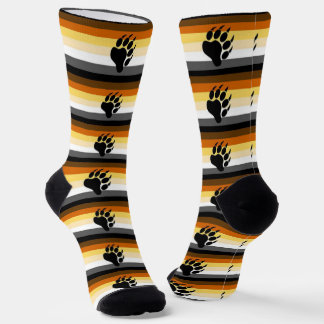 Bear Ursine Community Gay Pride Socks
