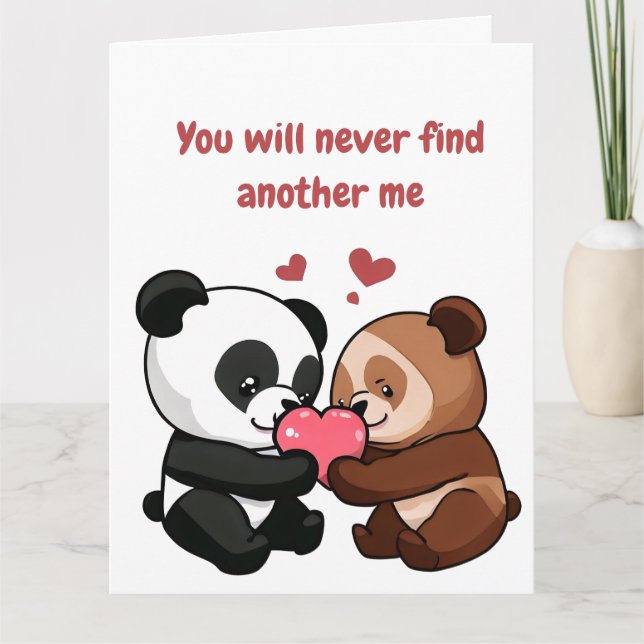 Bear Valentine's Day Card (Front)