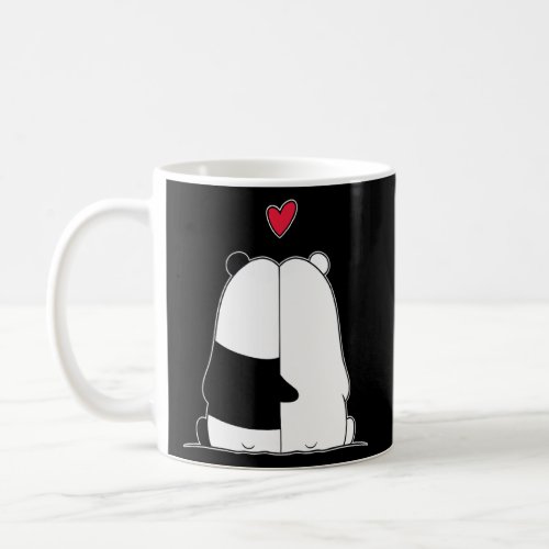 Bear Valentines Day Love Girlfriend Boyfriend Him  Coffee Mug