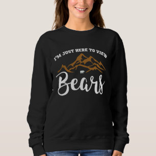 Bear Viewing in Zoo National Park or Alaska Cruise Sweatshirt