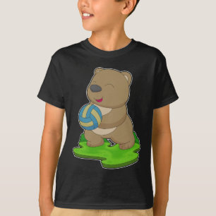 Bear Volleyball player Volleyball T-Shirt