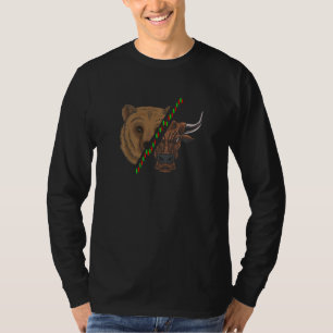 Bear Vs Bull Crypto Chart Analysis Cryptocurrency T-Shirt