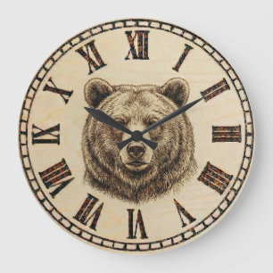 Bear Wall Clock