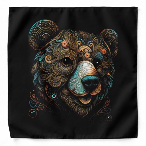 Bear Wildlife Bandana