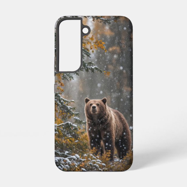 Bear Wildlife Forest Outdoors Phone Samsung Galaxy Case (Back)