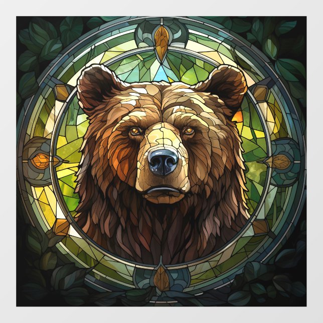Bear Window Cling (Sheet)