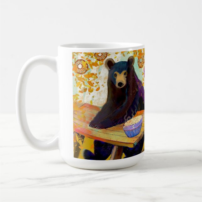 Bear with Donuts Mug (Left)