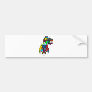 Bear with everything bumper sticker