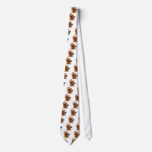 Bear With Gift Holiday Tshirts and Gifts Neck Tie