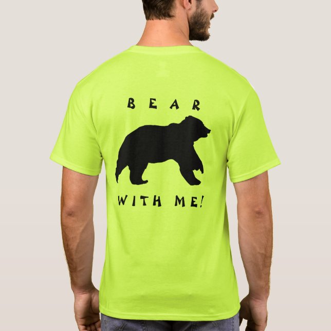 Bear With Me Men's T-Shirt (Back)
