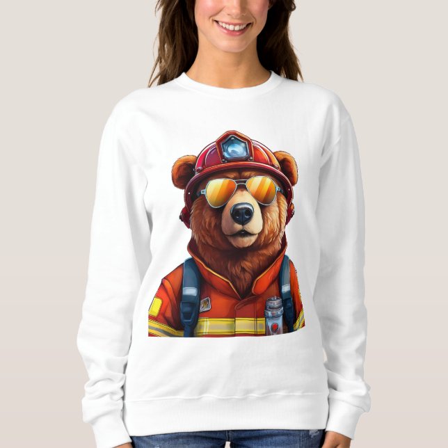 Bear with uniform sweatshirt (Front)
