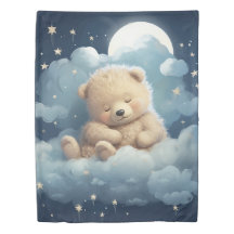 Bear Wonderland Duvet Cover for children