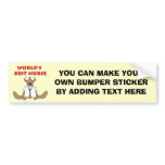 Bear World's Best Nurse T-shirts and Gifts Bumper Sticker