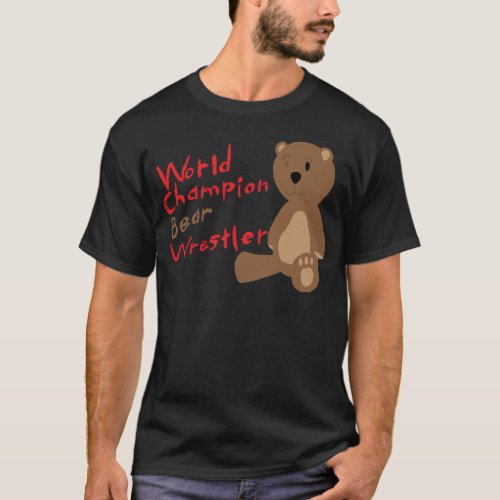 Bear Wrestler T_Shirt