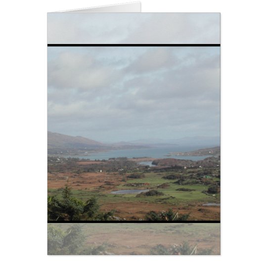 Beara Peninsula, Ireland. Scenic View. Card