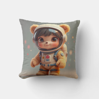 Bearastron Throw Pillow