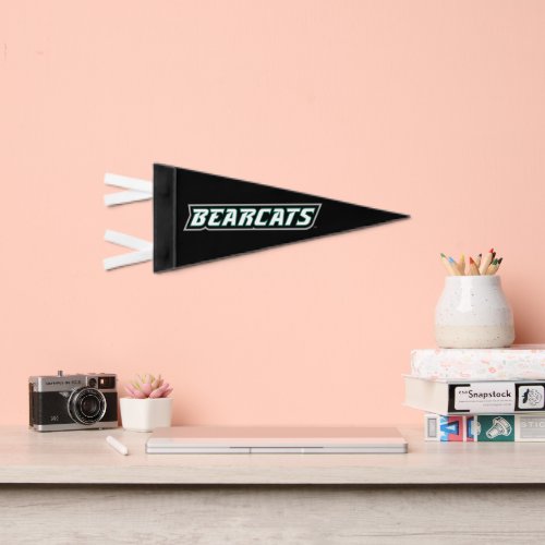 Bearcats Wordmark Pennant Flag