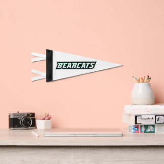 Bearcats Wordmark Pennant Flag