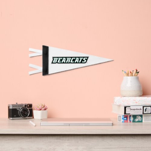 Bearcats Wordmark Pennant Flag